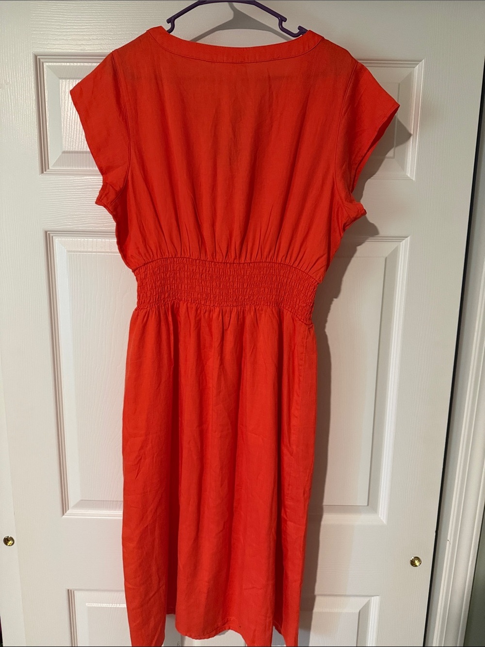 Market & Spruce Bright Orange Maxi Dress - Picture 7 of 12